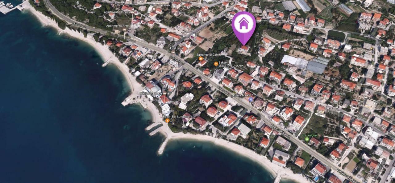 Magi House With Pool Podstrana Exterior foto